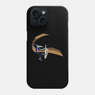 DINOMETAL - PTERANODON (No Background) Phone Case