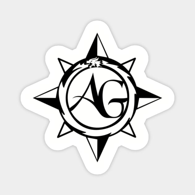 AG Logo 2 - Front Magnet by adventuringguild