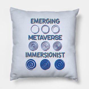 Emerging Metaverse Immersionist Pillow