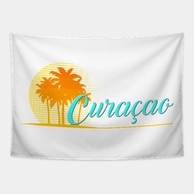 Life's a Beach: Curacao Tapestry by Naves