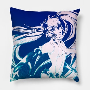 Girl anime miku Pillow