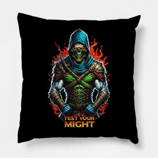 Test your might Pillow