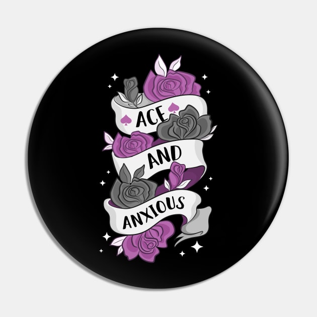 Ace And Anxious Pin by Eugenex