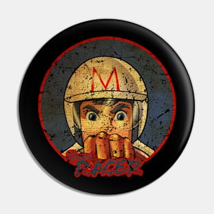 Vintage Speed Racer Blue Pin