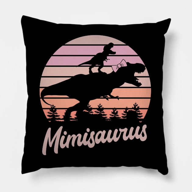 Mimisaurus T-Rex Dinosaur Pillow by ryanjaycruz