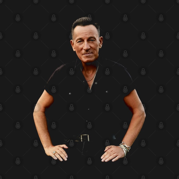 Born to Wear Classic Springsteen Shirts for True Fans by Silly Picture