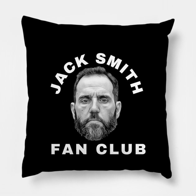 Jack Smith Fan Club Pillow by Little Duck Designs