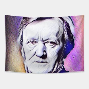 Richard Wagner Pink Portrait | Richard Wagner Artwork 7 Tapestry