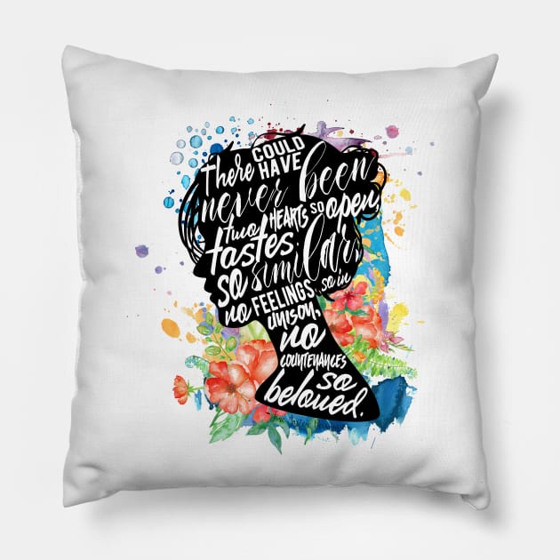 Persuasion - So Beloved Pillow by eviebookish