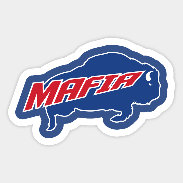 Buffalo Bills Mafia Design - Bills Mafia - Sticker