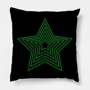 Emerald Star Pillow