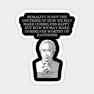 Immanuel Kant quote Magnet