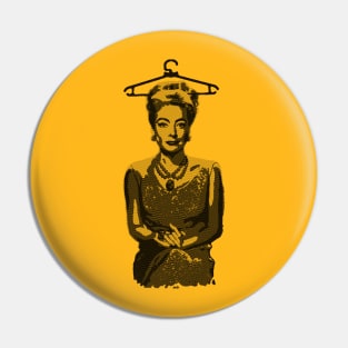 Joan Crawford - Simple Engraved Pin