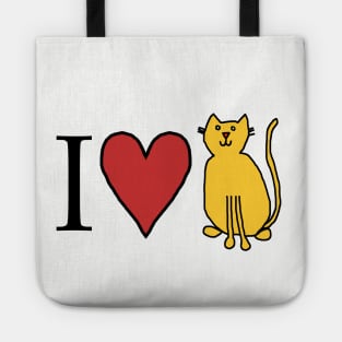 I Love Cats Tote