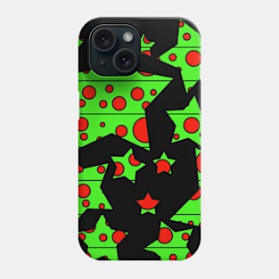 Modern Polka Dots - Candy Apple Phone Case