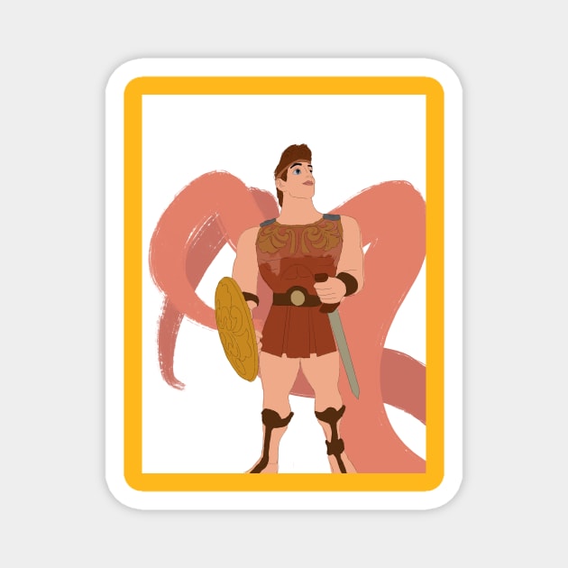 Hercules Magnet by Jeronaldo