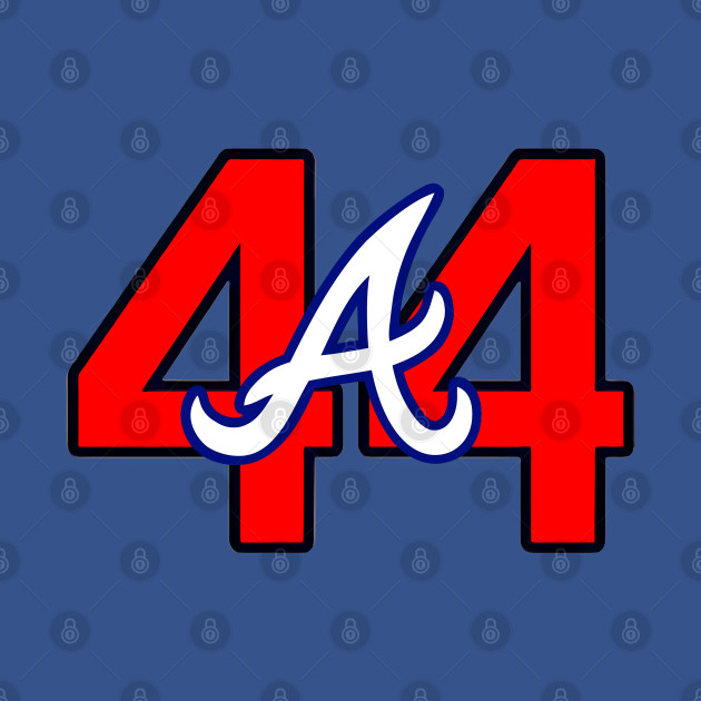 Discover Hank Aaron Logo 44 - Hank Aaron - T-Shirt