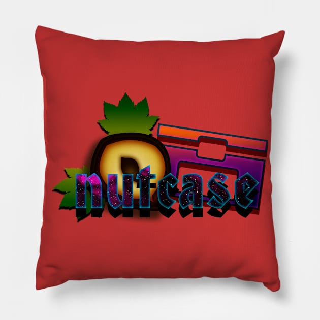 nutcase Pillow by denpoolswag