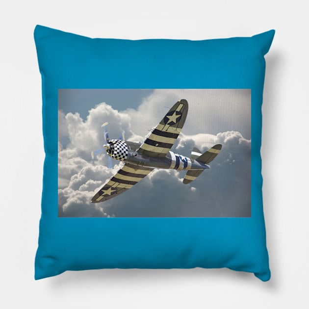 P-47 Pillow by sibosssr