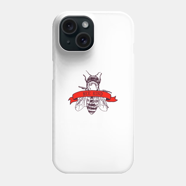 Bee Kind Phone Case by renungpagi