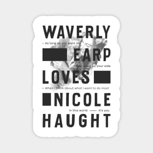 Wayhaught Love Quote Magnet