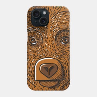 Bear Portrait Phone Case