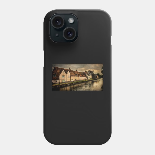 Weavers Cottages By The Kennet In Newbury Phone Case by IanWL