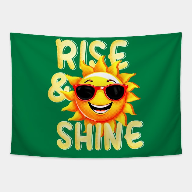 Rise and Shine Tapestry by Cuzcrazy Arts