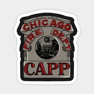 Harold Capp | Chicago Fire Badge Magnet