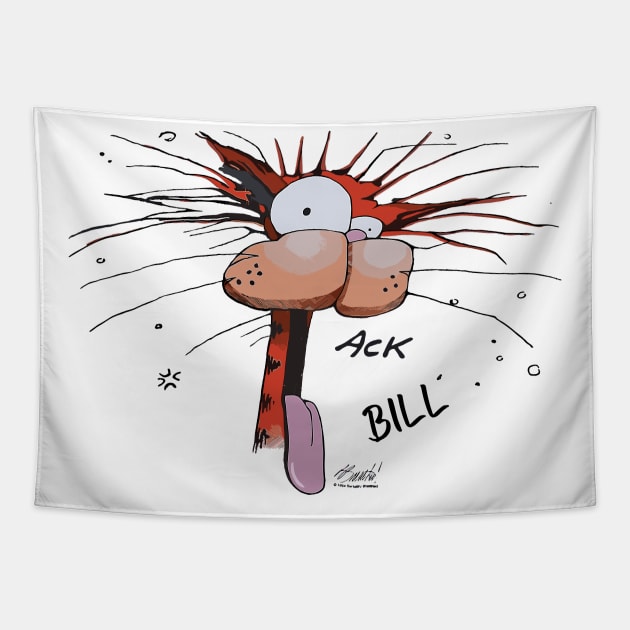 The Bill The Cat Bloom County Sunday Comics Breathed Shirt Washington Post Tapestry by Helen Morgan