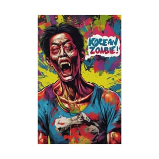 Korean Zombie Manga Poster T-Shirt