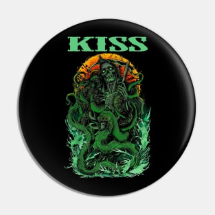 KISS BAND Pin