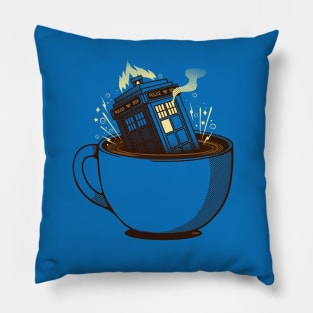 The TARDIS in the Coffee Pillow