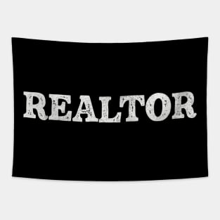 Realtor / House Broker Typography Design Tapestry