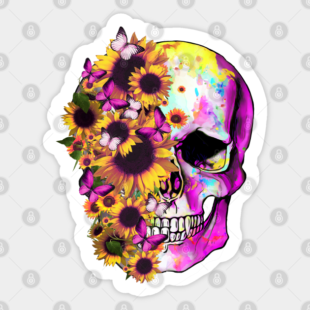 Skull and sunflower tattoo tattoosbychera girlswithtattoos 417tatto   TikTok