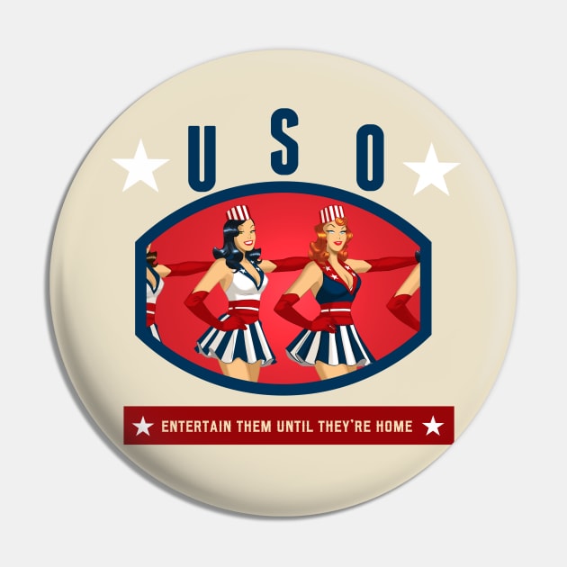 USO GIRLS Pin by DESPOP