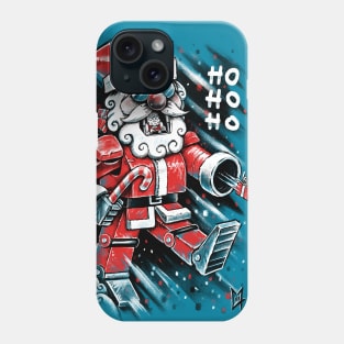 Robot Santa Claus Phone Case