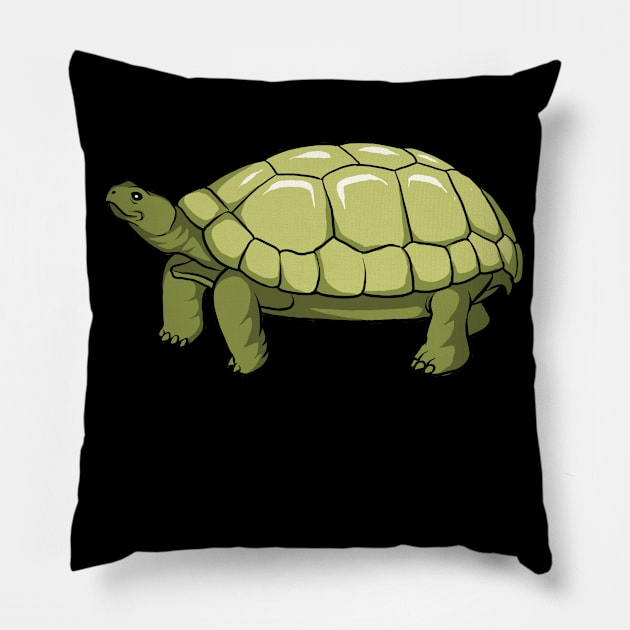 Tortoise Pillow by fromherotozero