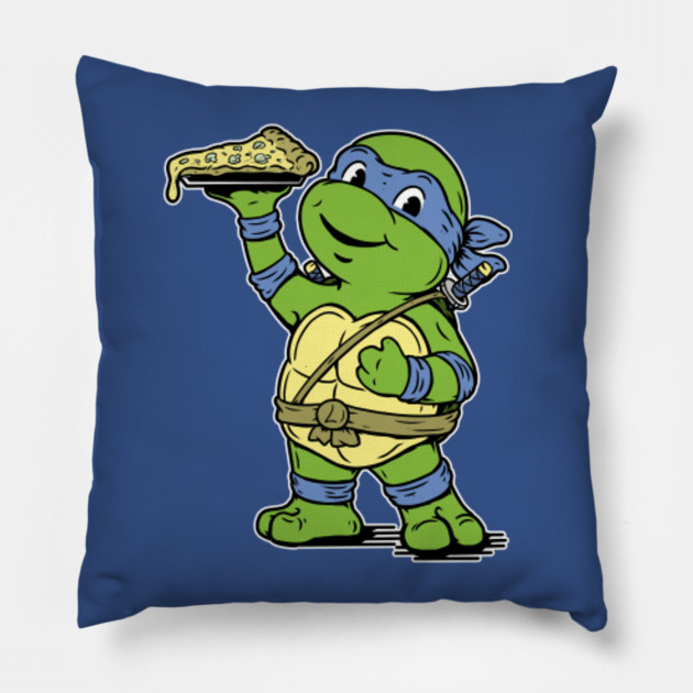 Big Turtle Boy Leo Ninja Turtles Pillow Teepublic