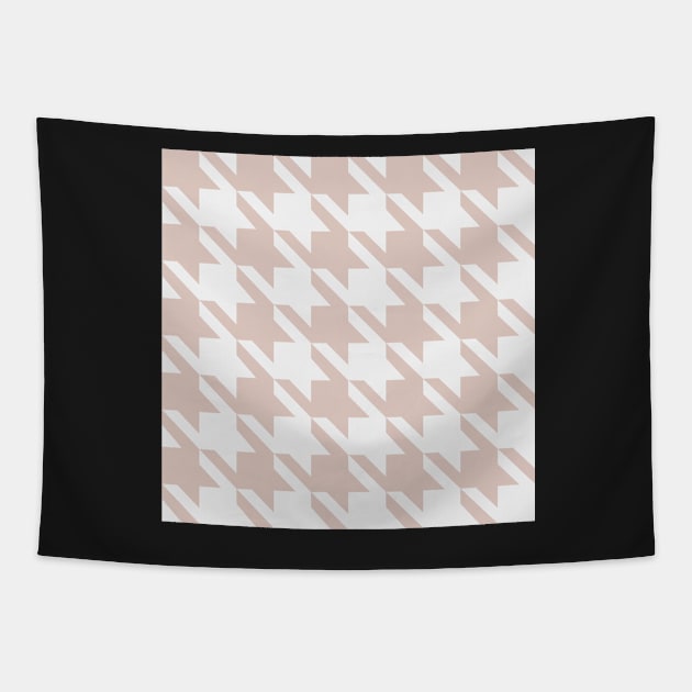 Tea Time Houndstooth Tapestry by A2Gretchen