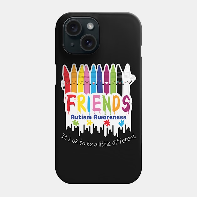 Promotion & beyond Choose your Awareness Autism Funny t shirt good gift for Kids Phone Case by Meryarts