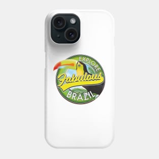 Explore Fabulous Brazil Logo Phone Case