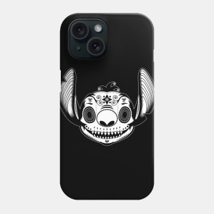 Stitch Day Of The Dead Sugar Skull Phone Case