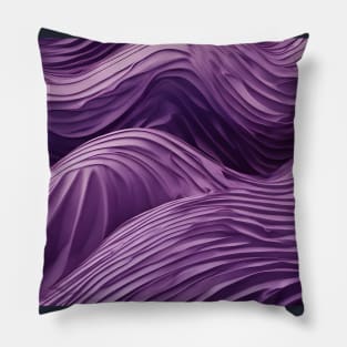 Wave Pattern Lavender Pillow