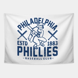 Philadelphia Phillies Retro 2 by Buck Tee Tapestry