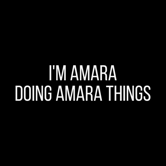 I'm Amara doing Amara things by omnomcious