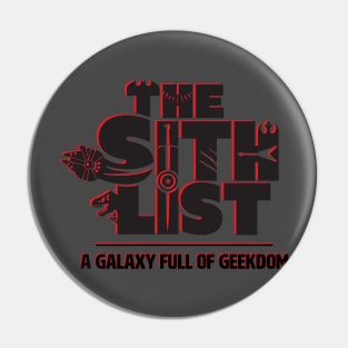 THE SITH LIST -2018 Logo Pin