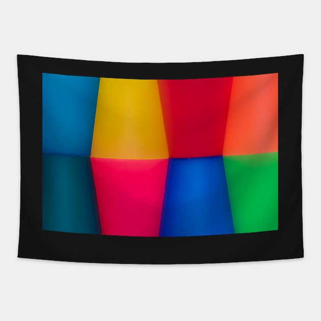 Abstract Multi Coloured Background Tapestry by Russell102