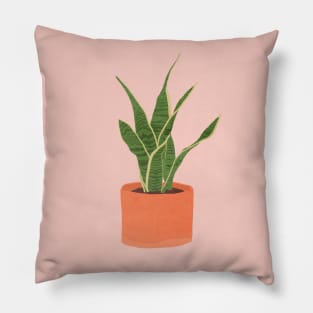 sansevieria interior plant Pillow