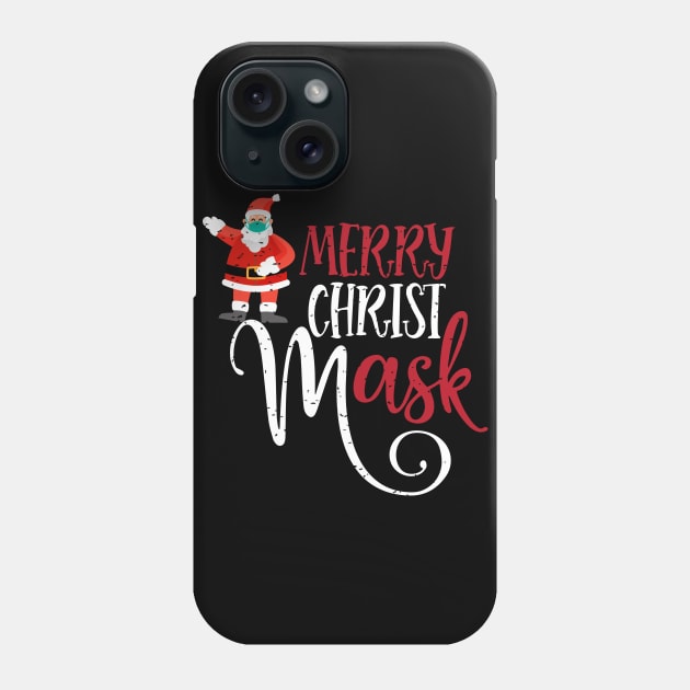 Merry Christmask Santa Gift Phone Case by The store of civilizations